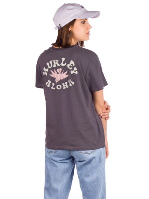 Hurley Wailer Washed Gf Crew T-Shirt thunder grey kaufen