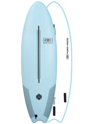 Ocean & Earth Ezi Rider 6'0 Softtop Surfboard pastel blue kaufen