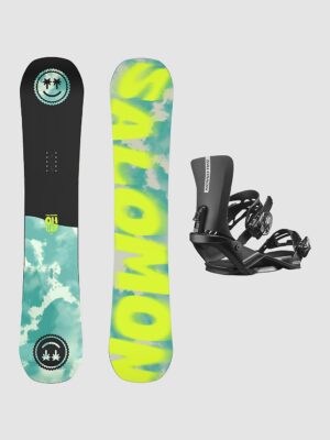 Salomon Oh Yeah 147 + Rhythm M 2023 Snowboard Set black kaufen