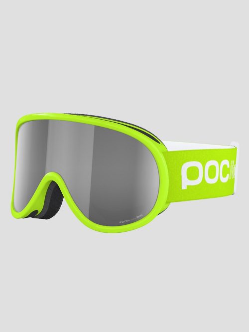 POC Pocito Retina Fluorescent Yellow Goggle green / clarity pocito